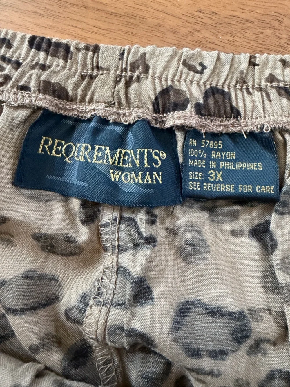 Requirements woman vintage